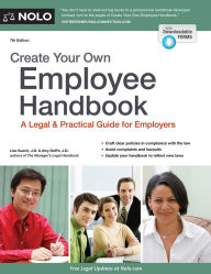 Title: Create Your Own Employee Handbook: A Legal & Practical Guide for Employers, Author: Lisa Guerin