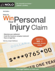 Title: How to Win Your Personal Injury Claim, Author: Joseph Matthews Attorney