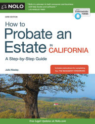 Title: How to Probate an Estate in California / Edition 23, Author: Julia Nissley