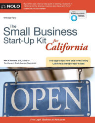 Title: The Small Business Start-Up Kit for California, Author: Peri Pakroo J.D.