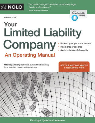 Your Limited Liability Company An Operating Manual By