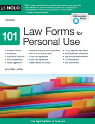 Title: 101 Law Forms for Personal Use, Author: Nolo Editors