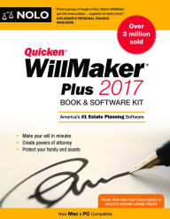 Title: Quicken Willmaker Plus 2017 Edition: Book & Software Kit, Author: Editors of Nolo