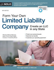 Title: Form Your Own Limited Liability Company, Author: Anthony Mancuso Attorney