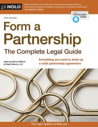 Title: Form a Partnership: The Complete Legal Guide, Author: Denis Clifford