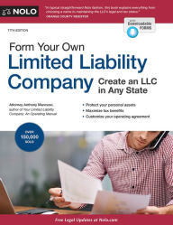 Free share ebooks download Form Your Own Limited Liability Company: Create An LLC in Any State 9781413328905 English version iBook PDF by 