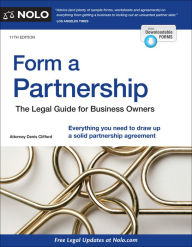 Title: Form a Partnership: The Legal Guide for Business Owners, Author: Denis Clifford Attorney