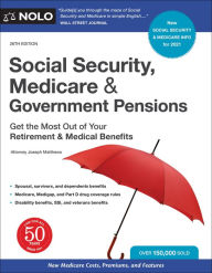 Free to download ebook Social Security, Medicare & Government Pensions: Get the Most Out of Your Retirement and Medical Benefits by Joseph Matthews Attorney 9781413328240  in English