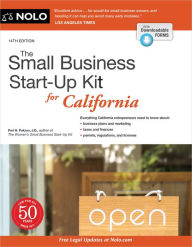 Title: The Small Business Start-Up Kit for California, Author: Peri Pakroo J.D.