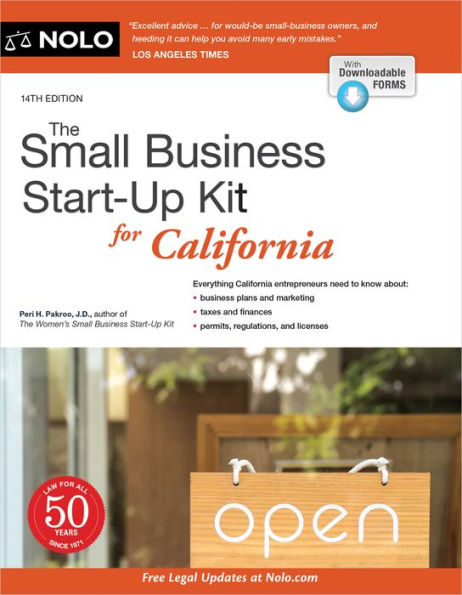 The Small Business Start-Up Kit for California