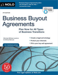 Title: Business Buyout Agreements: Plan Now for All Types of Business Transitions, Author: Bethany Laurence Attorney