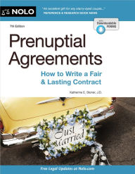 Title: Prenuptial Agreements: How to Write a Fair & Lasting Contract, Author: Katherine Stoner J.D.