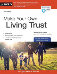 Title: Make Your Own Living Trust, Author: Denis Clifford Attorney