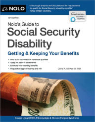 New real book pdf download Nolo's Guide to Social Security Disability: Getting & Keeping Your Benefits 9781413331646 in English