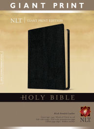 Title: Holy Bible, Giant Print NLT (Bonded Leather, Black, Red Letter), Author: Tyndale