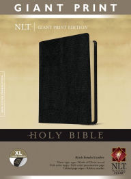 Title: Holy Bible, Giant Print NLT (Bonded Leather, Black, Indexed, Red Letter), Author: Tyndale