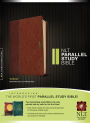 NLT Parallel Study Bible, TuTone (LeatherLike, Brown/Tan)