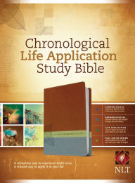 Title: NLT Chronological Life Application Study Bible, TuTone (LeatherLike, Brown/Green/Dark Teal), Author: Tyndale