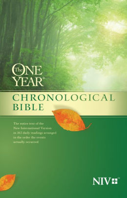 The One Year Chronological Bible NIV (Softcover)