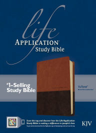 Title: KJV Life Application Study Bible, Second Edition, TuTone (Red Letter, LeatherLike, Brown/Tan, Indexed), Author: Tyndale