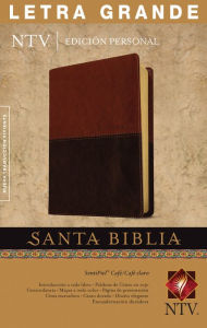 Title: Santa Biblia NTV, Edición personal, letra grande, DuoTono (SentiPiel, Café/Café claro, Letra Roja), Author: Tyndale