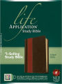 NLT Life Application Study Bible, Second Edition, TuTone (Red Letter, LeatherLike, Brown/Tan)