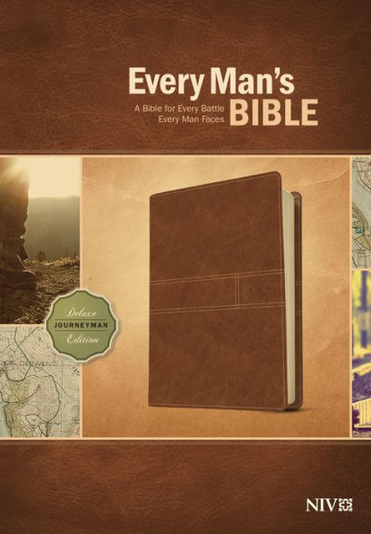 Every Man's Bible NIV, Deluxe Journeyman Edition (LeatherLike, Tan)
