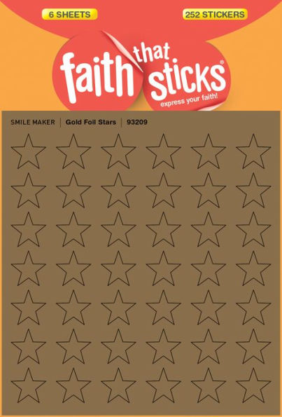 Gold Foil Stars