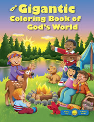 Title: The Gigantic Coloring Book of God's World, Author: Tyndale