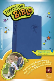 Title: Hands-On Bible NLT (LeatherLike, Blue), Author: Tyndale