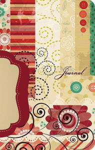 Title: Small Elastic Closure Journal - Buttons, Author: Delicious Stationery