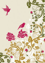 Title: Small Journal - Birds, Author: Delicious Stationery