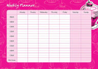 Title: Weekly Planner - Cupcake, Author: Delicious Stationery