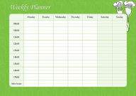 Title: Weekly Planner - Fork & Spoon, Author: Delicious Stationery