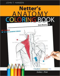 Title Netters Anatomy Coloring Book With Student Consult Access Author John T