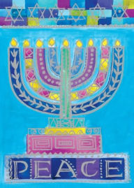 Title: Peace Menorah Hanukkah Boxed Card, Author: Sellers Publishing