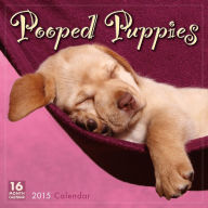 Title: 2015 Pooped Puppies Wall Calendar, Author: Sellers Publishing