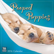 Title: 2016 Pooped Puppies Wall Calendar, Author: Sellers Publishing