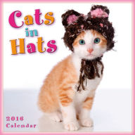 Title: 2016 Cats in Hats Mini Wall Calendar, Author: Sellers Publishing