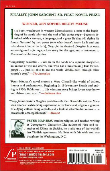 Songs for the Butcher's Daughter: A Novel