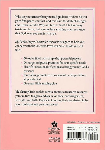 My Pocket Prayer Partner for Women