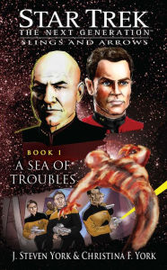 Title: Star Trek The Next Generation: Slings and Arrows #1: A Sea of Troubles, Author: J. Steven York