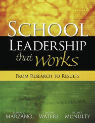 Title: School Leadership That Works: From Research to Results, Author: Robert J. Marzano