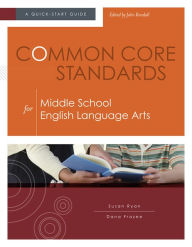Title: Common Core Standards for Middle School English Language Arts: A Quick-Start Guide, Author: Susan Ryan
