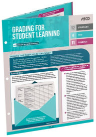 Title: Grading for Student Learning (Quick Reference Guide), Author: Susan M. Brookhart