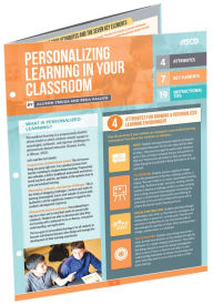 Title: Personalizing Learning in Your Classroom (Quick Reference Guide), Author: Allison Zmuda