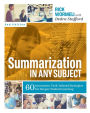 Summarization in Any Subject: 60 Innovative, Tech-Infused Strategies for Deeper Student Learning