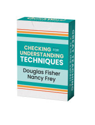 Title: Checking for Understanding Techniques (QuickWins! Strategy Cards), Author: Douglas Fisher