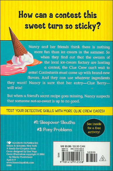 Scream for Ice Cream (Nancy Drew and the Clue Crew Series #2)