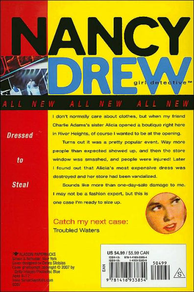 Dressed to Steal (Nancy Drew Girl Detective Series #22)